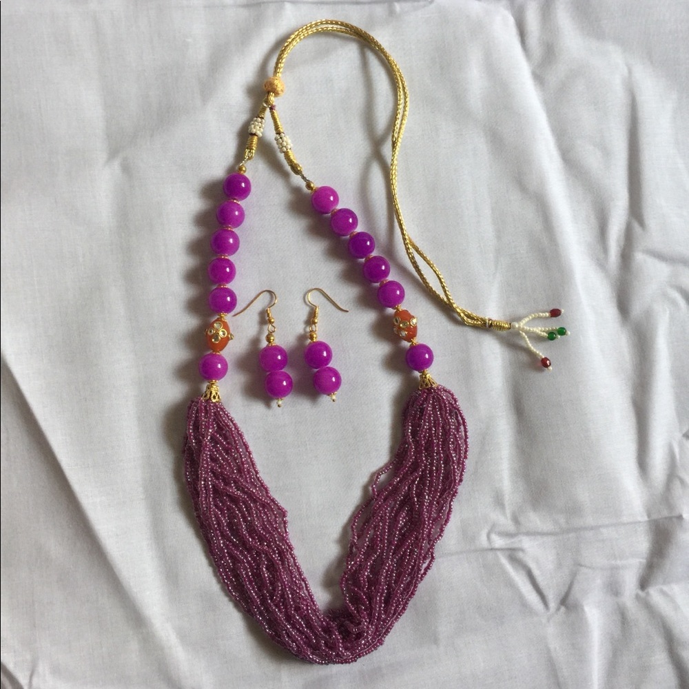 Beautiful pink necklace